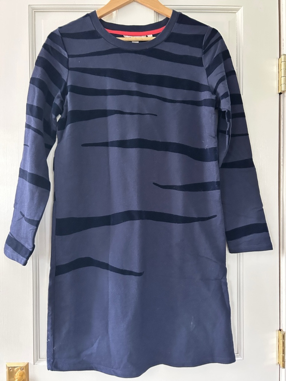 Boden Long Sleeve Sweatshirt Shift Dress